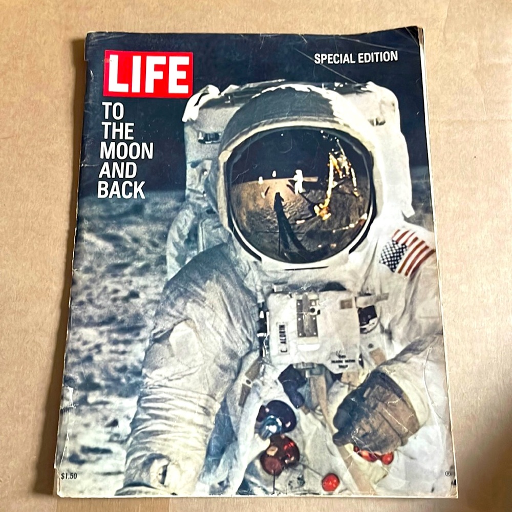 1969 LIFE To The Moon And Back Special Edition Vintage Magazine Issue